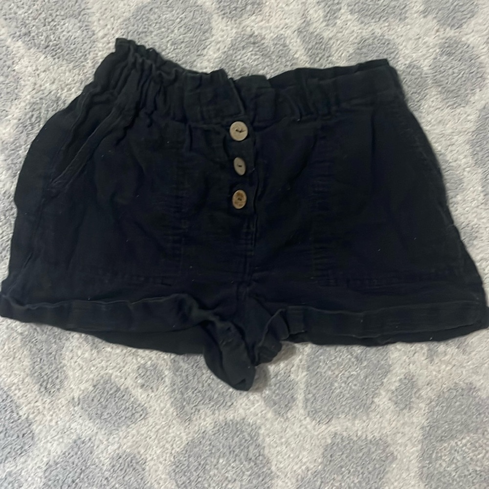 Women’s black dress shorts